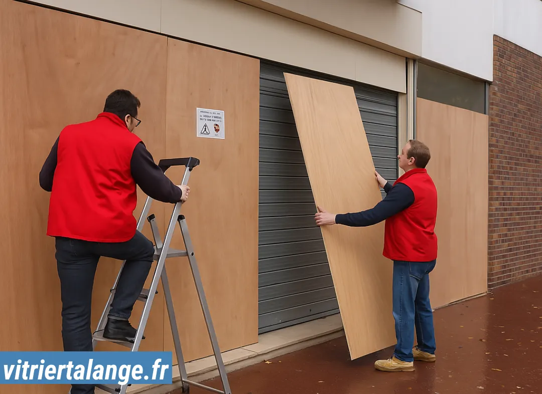 Mise en sécurité fermeture provisoire Talange